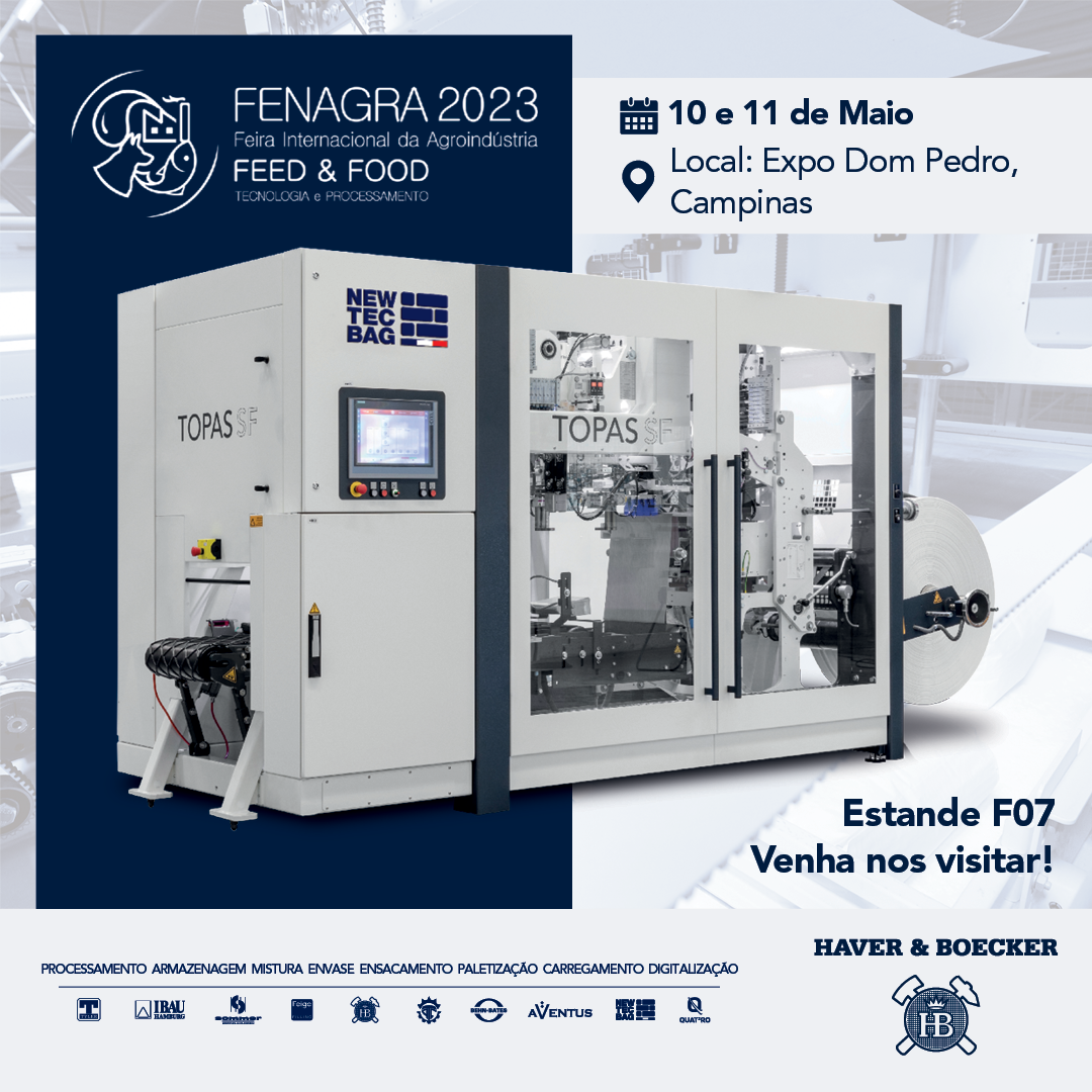 A Haver & Boecker tem o prazer de confirmar sua presença na Fenagra 2023
